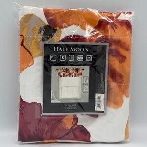 Half Moon Floral Valance